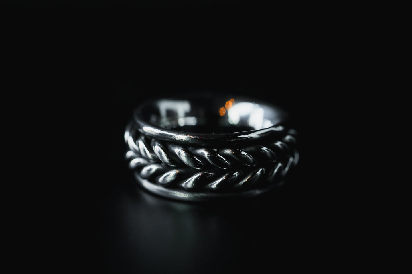 SUS316L   Laurel Ring-Mirror Polish
