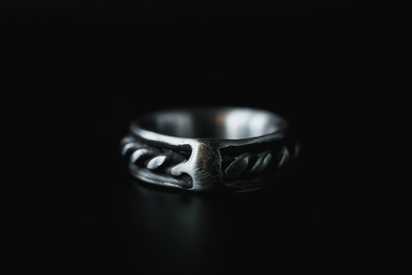 SUS316L   Laurel Orizin Ring-Raw
