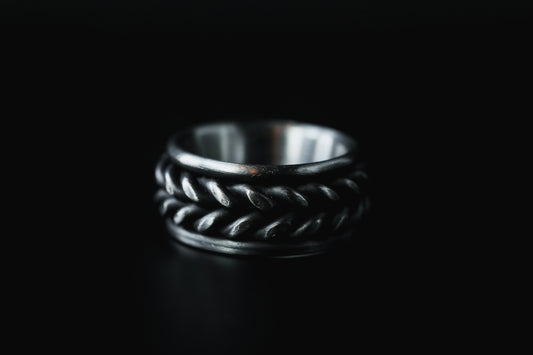 SUS316L Laurel Ring-Raw