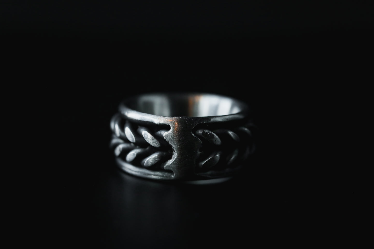 SUS316L Laurel Ring-Raw