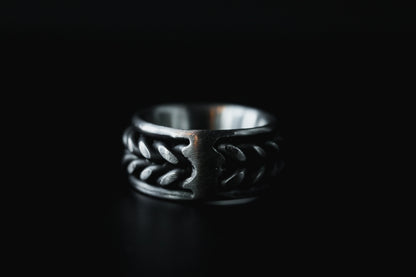 SUS316L Laurel Ring-Raw