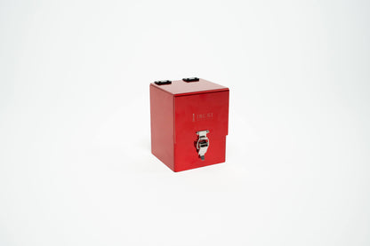 A5052 アルミ デッキケース（レッド）