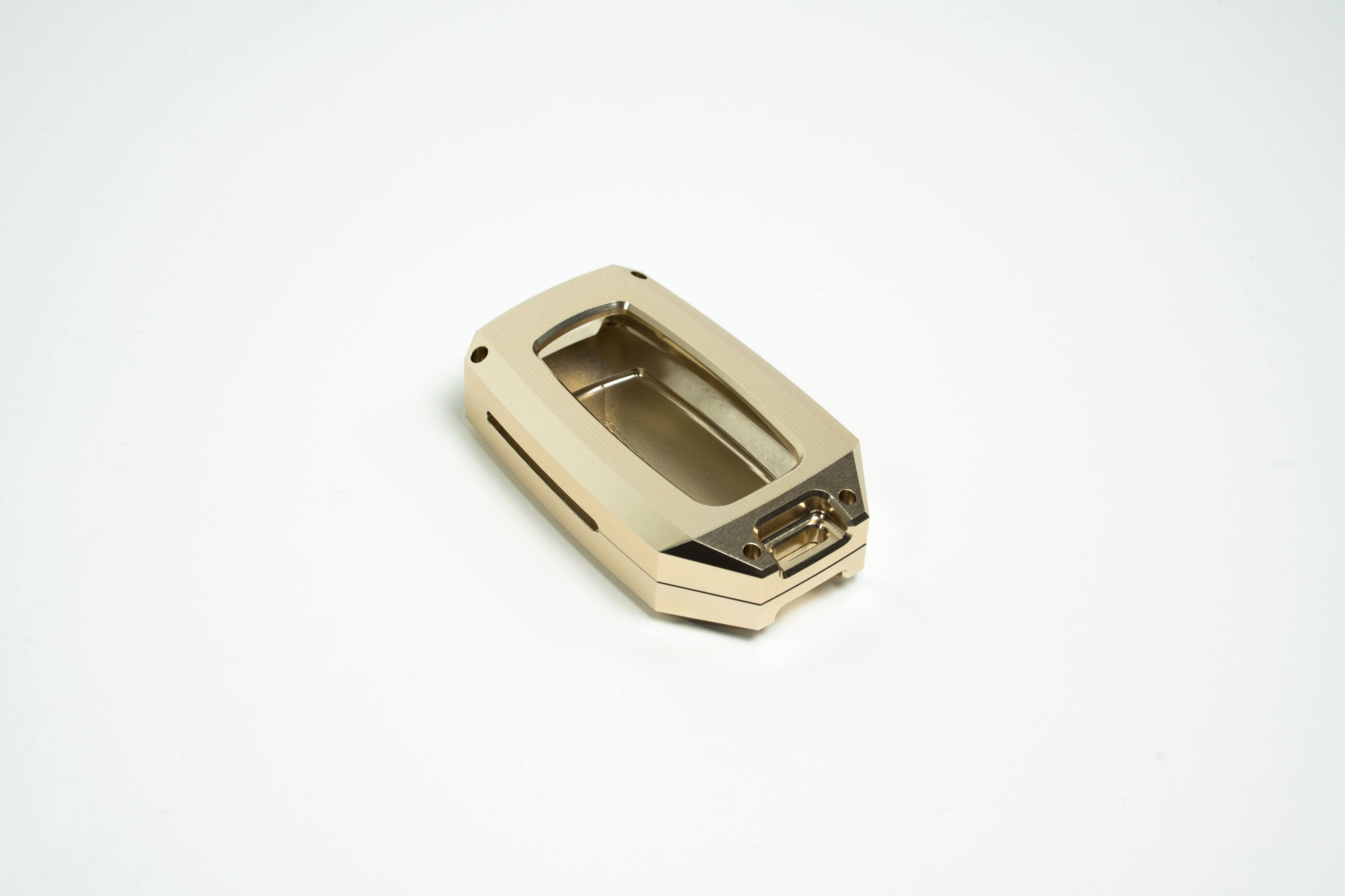 A5052 アルミ スマートキーケース（シャンパンゴールド）｜金属製キー