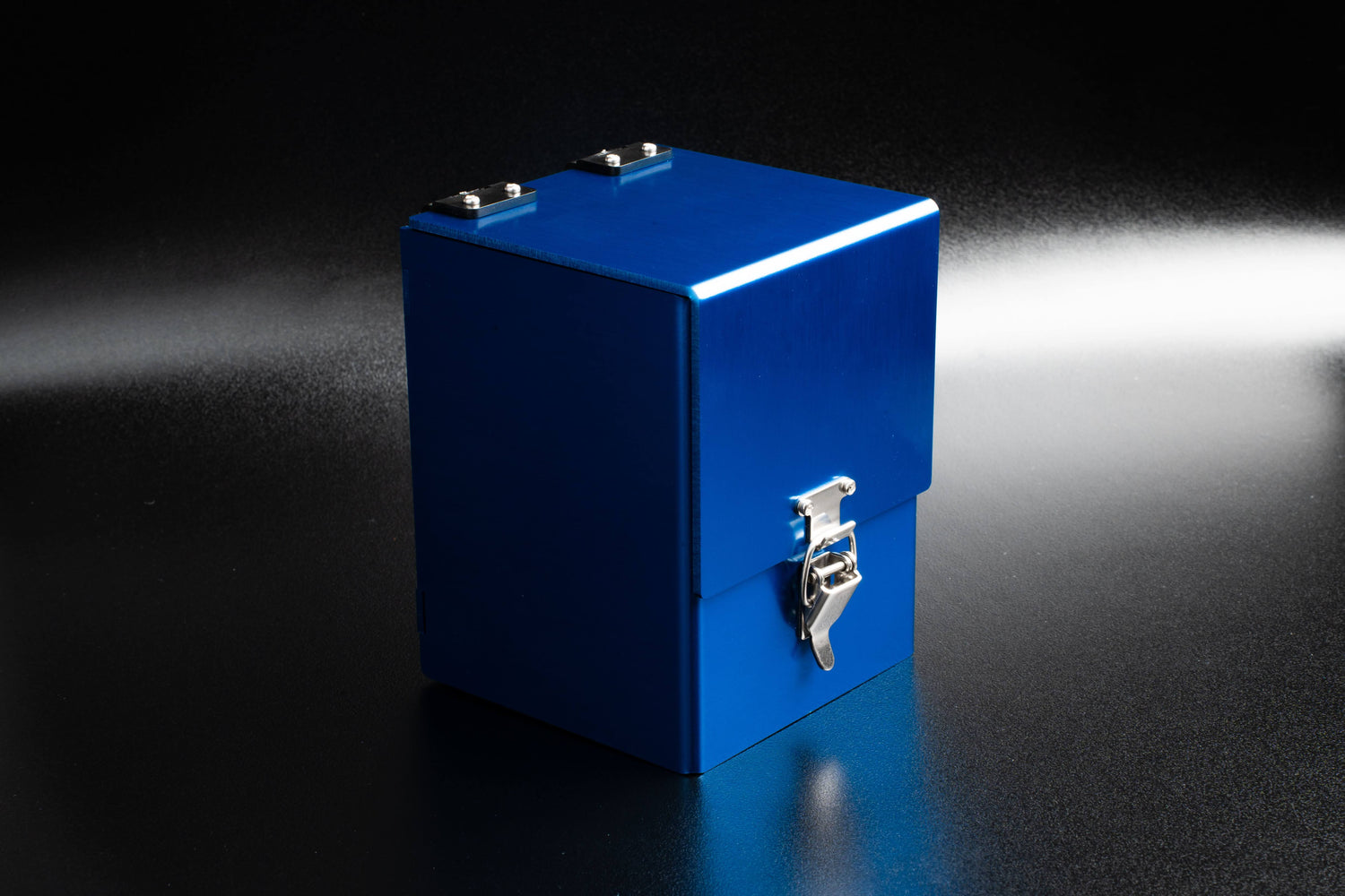 A5052 アルミ デッキケース (ブルー)