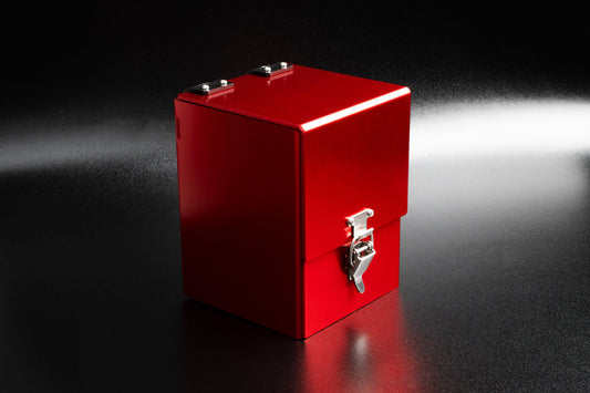 A5052 アルミ デッキケース（レッド）