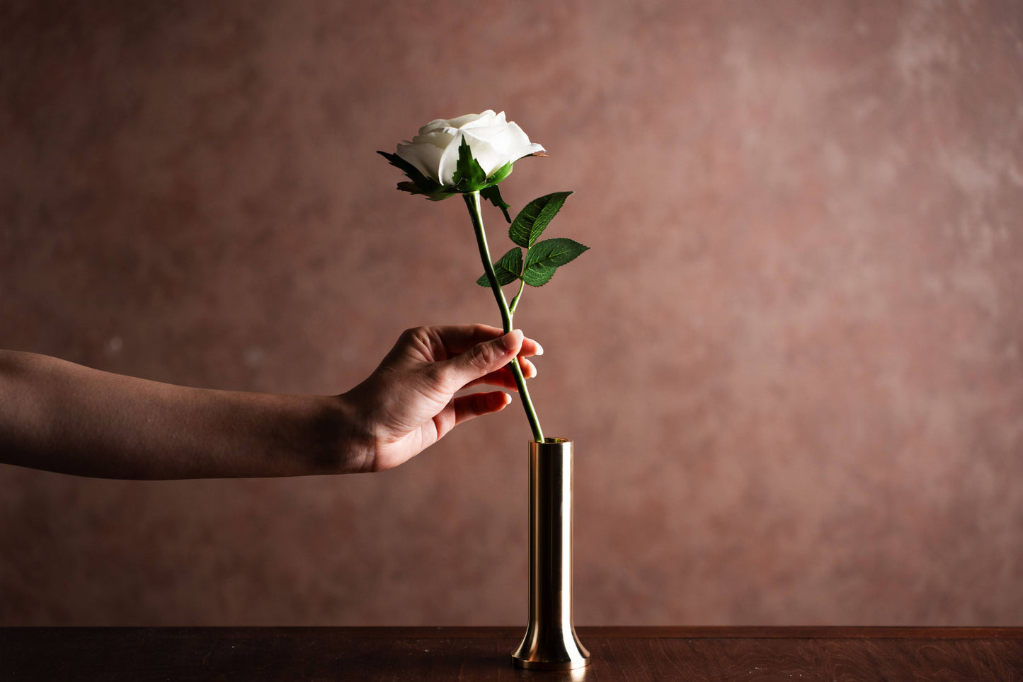 C3604 真鍮 一輪挿し