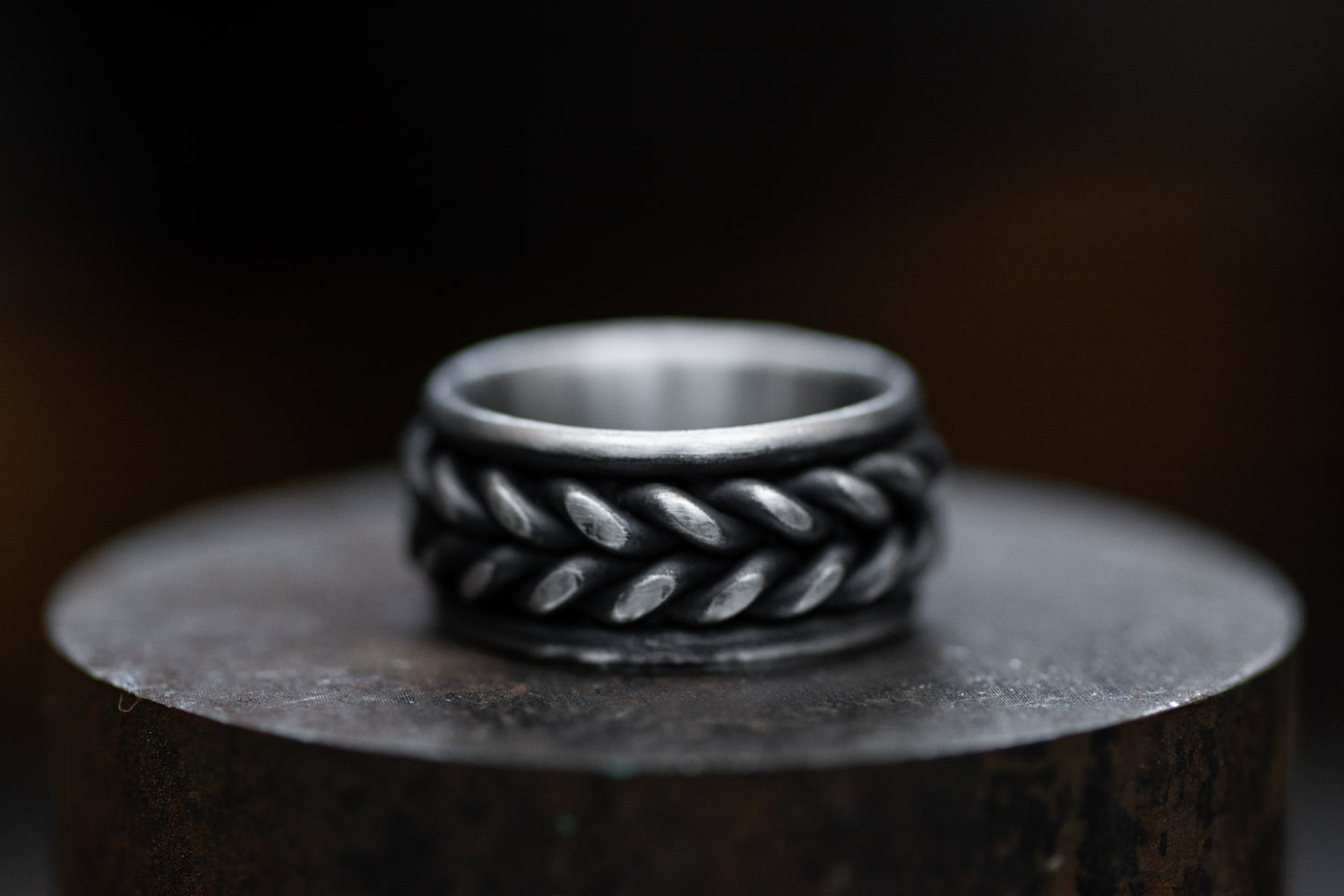 SUS316L Laurel Ring-Raw